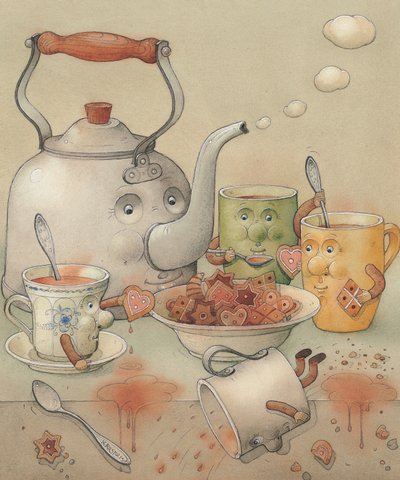Tea Club, 2003 by Kestutis Kasparavicius